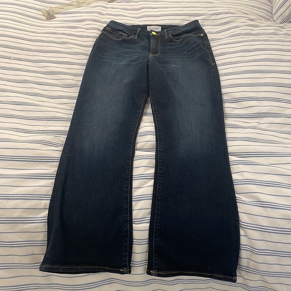 COPY - Frame Le Crop Mini Boot Cut Jeans in Filbert - Picture 4 of 10